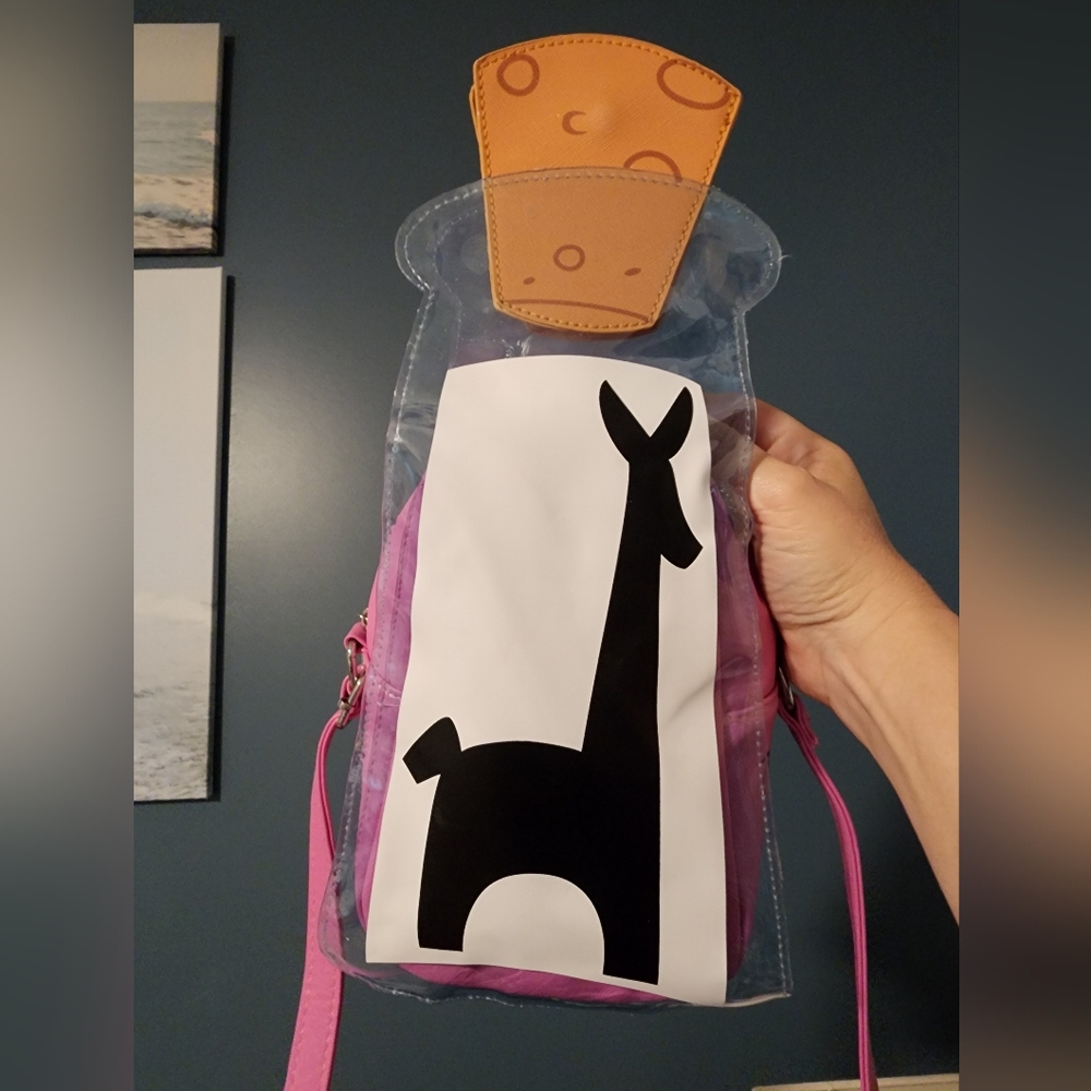 Kuzco's Poison Bottle Crossbody Bag